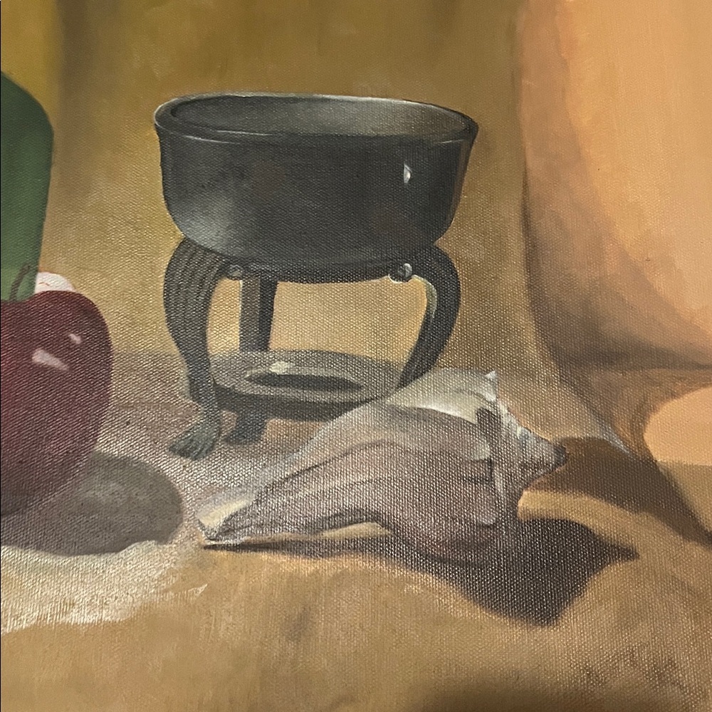 Original Still Life Painting Art Piece by Maria Lucia Londoño 2010 Oil Canvas - Picture 7 of 7